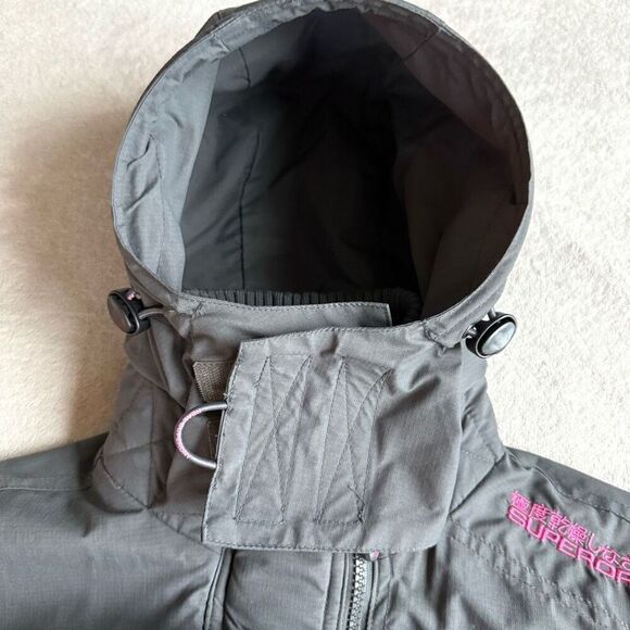 NWOT Superdry Japan Women’s Hooded Mountain Windbomber Jacket - Picture 13 of 15